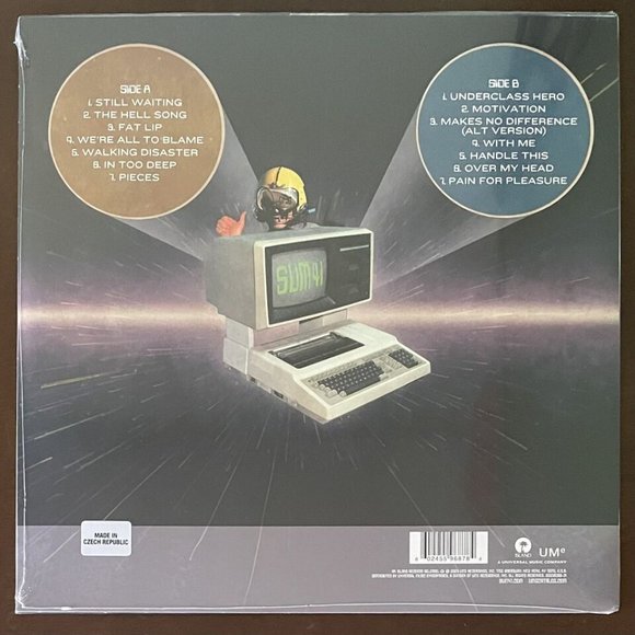 Sum 41 All The Good Sh** LP + Japan Litho ~ Ltd Ed Colored Vinyl ~ Brand New! - Picture 2 of 3